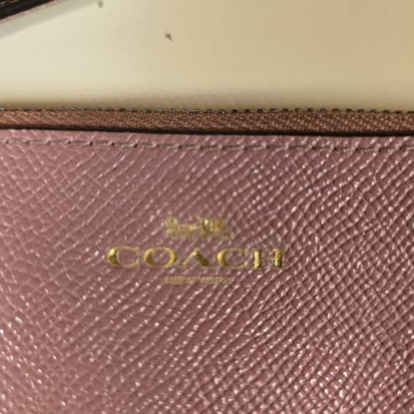 Coach Pink Wristlet Clutch - Picture 2 of 7